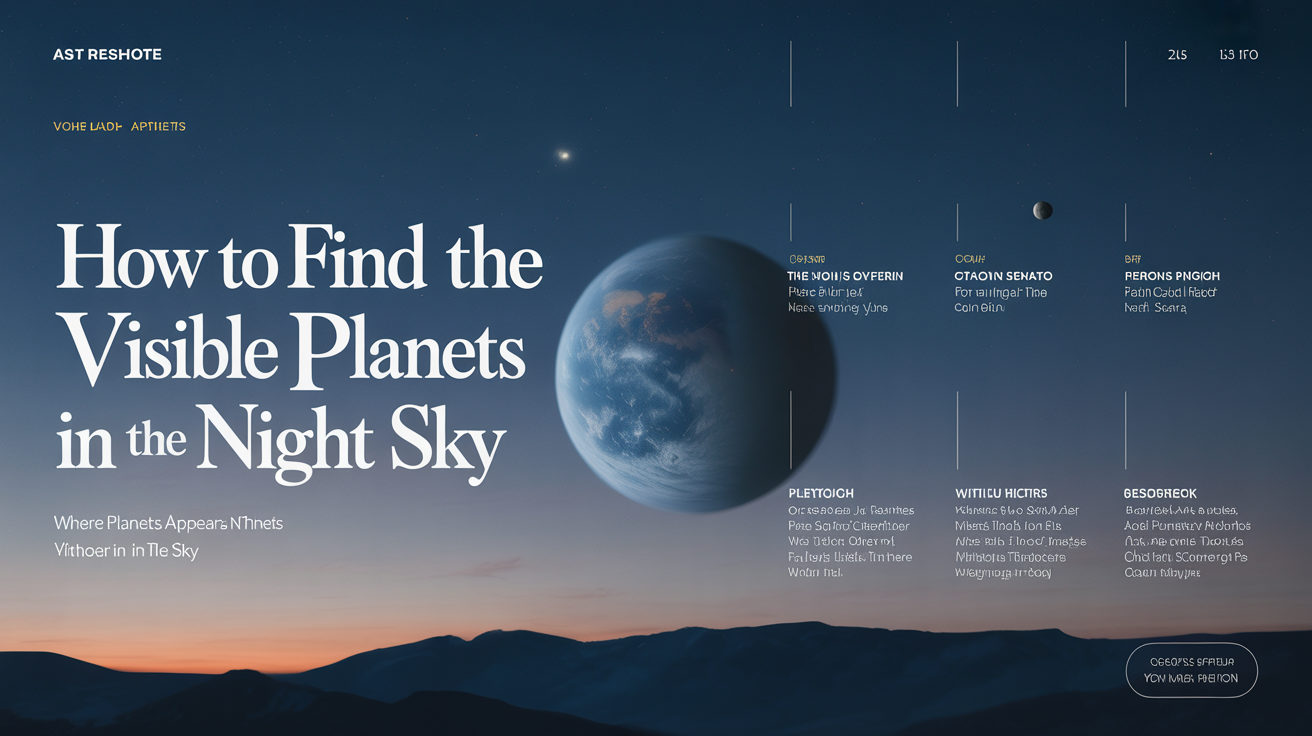 Where Planets Appear in the Sky
