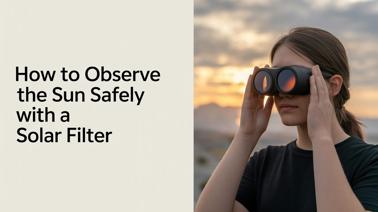 How to Observe the Sun Safely With a Solar Filter