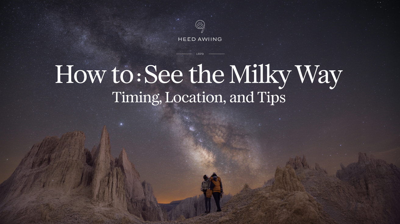 How to See the Milky Way: Timing, Location, and Tips