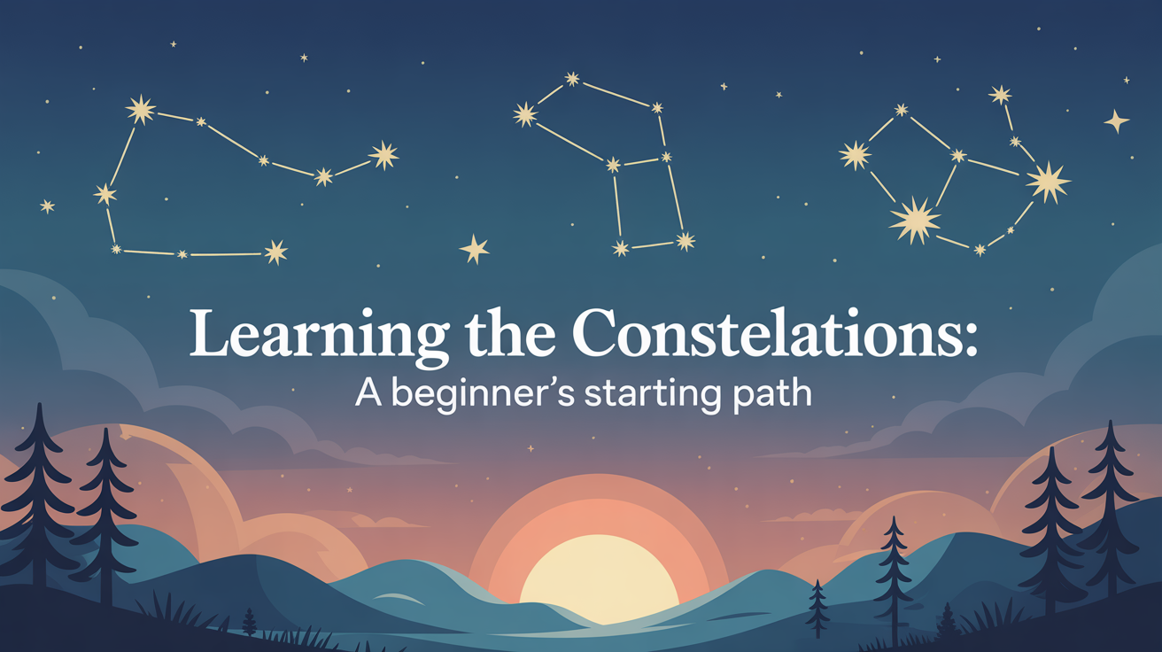 Learning the Constellations: A Beginner's Starting Path