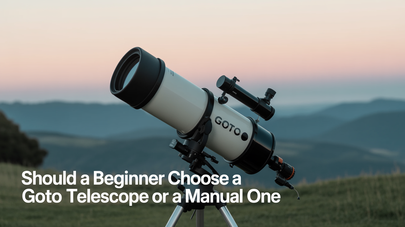 Should a Beginner Choose a GoTo Telescope or a Manual One